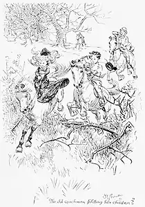 The old coachman piloting her children