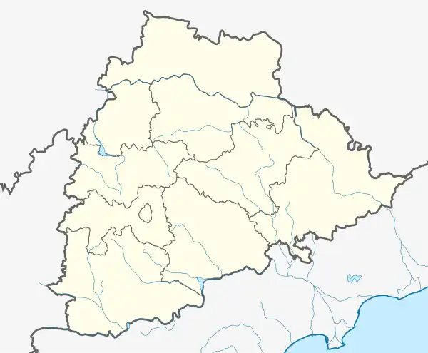 Siddipet is located in Telangana