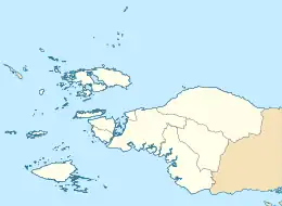 Kwoor is located in Southwest Papua