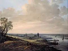 Panorama Landscape with a View of Arnhem (1646), oil on canvas, 98.5 x 135&nbsp;cm., Museum Kunstpalast