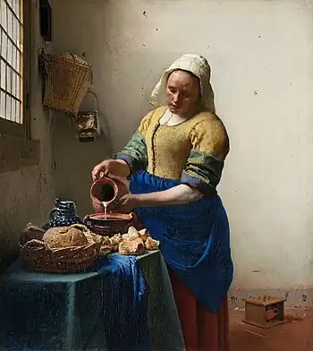 Het melkmeisje (1658)Johannes Vermeer