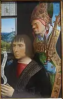Joos van der Burch and Saint Simon of Jerusalem, c. 1493,  Fogg Museum at the Harvard Art Museums