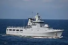 KDB Darulehsan (07) participating in the Japan International Fleet Review 2022.