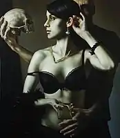 Karel Balcar, Send Me to the Future, oil on canvas, 150x132 cm, 2014