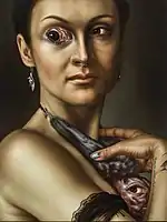 bunny (2017), oil on canvas, 93 x 72&nbsp;cm