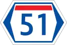 Seoul Special Metropolitan City&nbsp;Route&nbsp;51 shield}}