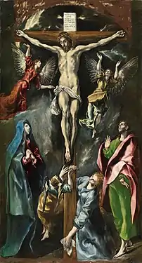Crucifixion1597-1600312 x 169&nbsp;cmMuseo del Prado (Madrid)