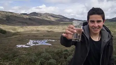 Headwaters of the Bogotá River