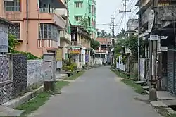 Local road at Nawabganj