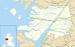 Duror is located in Lochaber