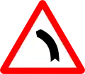 1b)&nbsp;— Curve to the left