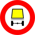 21c)&nbsp;— No vehicles carrying dangerous goods or materials under special signage regulations