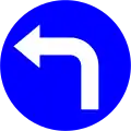24f)&nbsp;— Turn left ahead