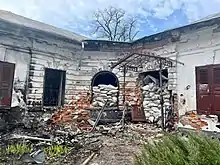 Trostianets Museum of Local Lore, located in a 19th-century manor