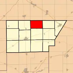 Location in DeWitt County