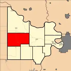 Location in Doniphan County