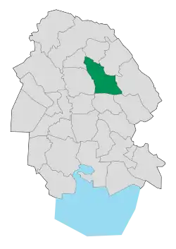 Location of Masjed Soleyman County in&nbsp;Khuzestan&nbsp;province