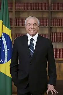 &nbsp;BrazilMichel Temer, President