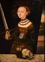 Master IW, Judith with the head of Holofernes (1525)