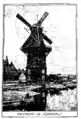The mill around 1900, signed by Willem Wenckebach&nbsp;[nl]