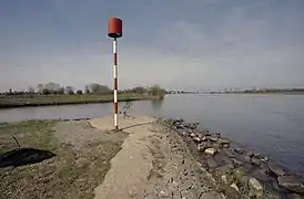 Monding van het Apeldoorns Kanaal in de IJssel bij Hattem - Hattem