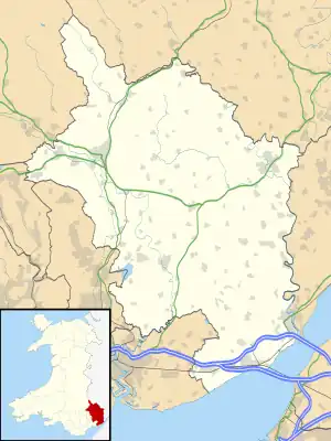 Chepstow is located in Monmouthshire
