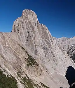 Mount Louis seen from Cory Pass