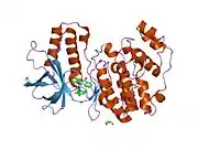 2i0h: The structure of p38alpha in complex with an arylpyridazinone