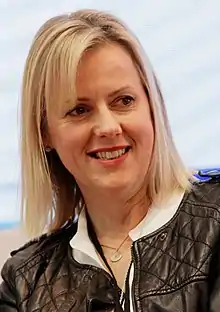Jojo Moyes in Paris in 2017