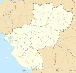 2024 Summer Olympics torch relay is located in Pays de la Loire