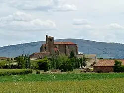 View of the Church of Santa María la Mayor in Pozalmuro