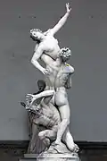Ratto delle Sabine "Rape of the Sabines", Giambologna (1583)