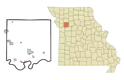Location of Fleming, Missouri