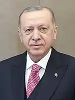 &nbsp;Republic of TurkeyRecep Tayyip ErdoğanPresident of Turkey
