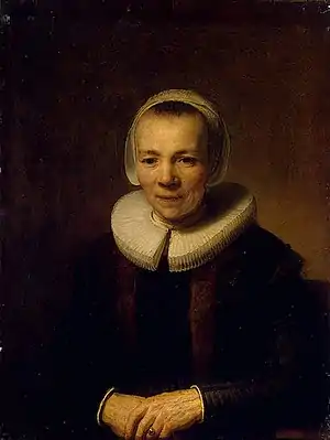 Portrait of Baertje Martens, St.Petersburg, Hermitage.