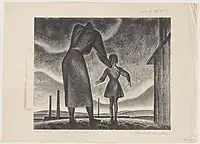 Nocturne...Over Milltown, c. 1939