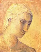 Schwedin, 40&nbsp;cm x 50&nbsp;cm, Öl auf Leinwand, 1988