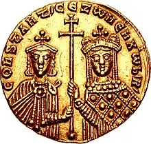 Zoe Karbonopsina and Constantine&nbsp;VII, 914–919.