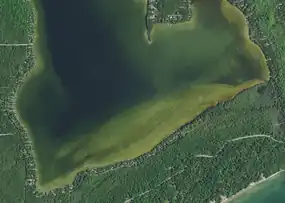 Southern and central Clark Lake