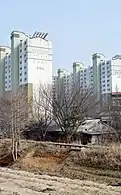In Omokcheon-dong, Suwon37°14′41″N 126°57′57″E﻿ / ﻿37.24472°N 126.96583°E﻿ / 37.24472; 126.96583