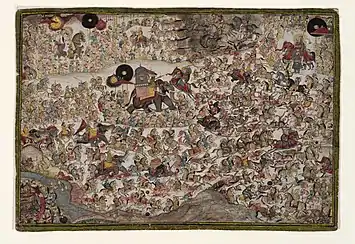 The Battle of Haldighati, c. 1810&nbsp;– c. 1820