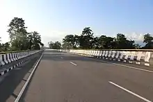 The Bridge Passing over one of the many Islets in between