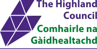 Official logo of HighlandA' Ghàidhealtachd&nbsp;(Scottish Gaelic)Hieland&nbsp;(Scots)