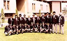 Indian team in 1988 Seoul Summer Olympics.