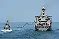 ROKS Bucheon replenish with USNS&nbsp;Pecos on 1 March 2013.