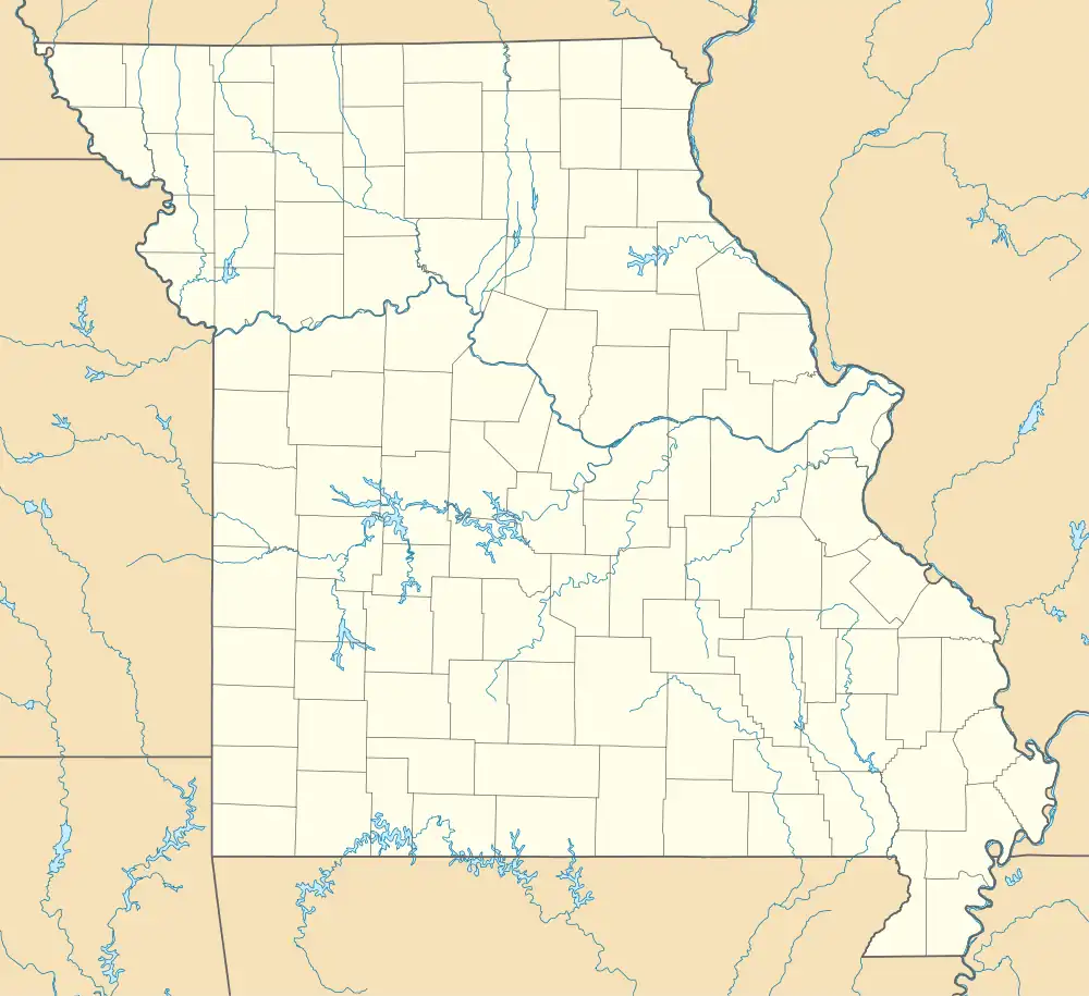 1996 Summer Olympics torch relay is located in Missouri