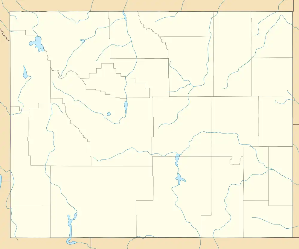 1996 Summer Olympics torch relay is located in Wyoming
