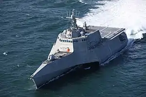 USS&nbsp;Tulsa&nbsp;(LCS-16), an Independence-class littoral combat ship