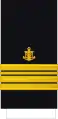 Капітан II рангуKapitan II ranhu(Ukrainian Navy)