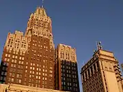 Rear side view from West Baltimore Street